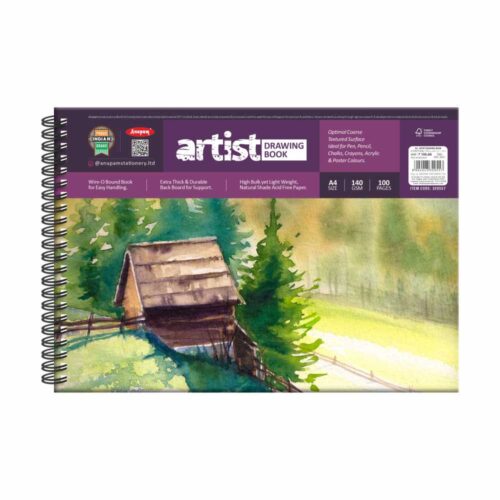 Buy Decor Production Sketchbook/Drawing Book/Spiral Binded Sketch Pad/Drawing  Book for Sketching/Perforated Pages Sketchbook for Artist (Design - 61)  (100 Sheets, Size: A5) Online at Lowest Price Ever in India | Check Reviews