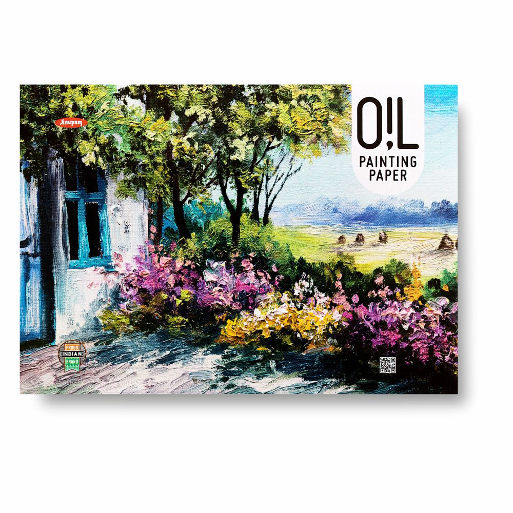 Oil Painting Drawing Book – 250GSM - Anupam Stationery